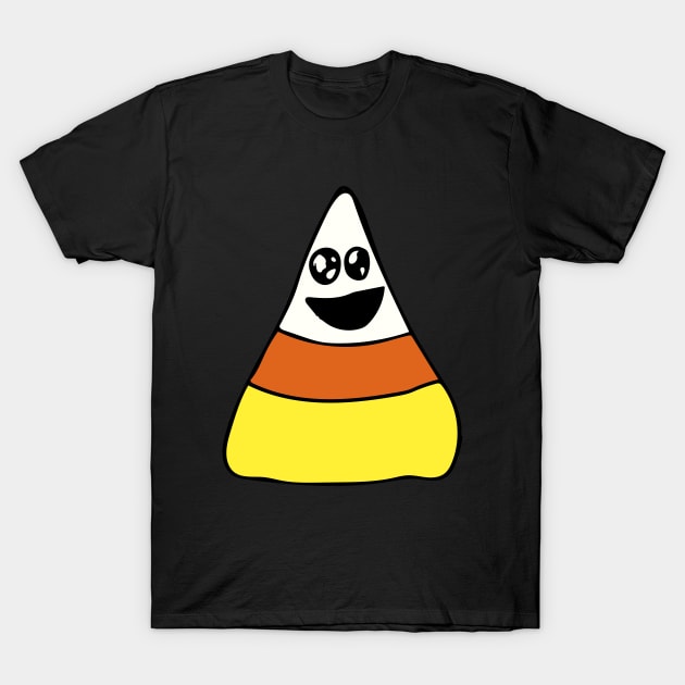 Happy Candy Corn T-Shirt by bubbsnugg